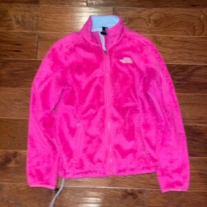 The North Face Vibrant Pink Fleece Jacket